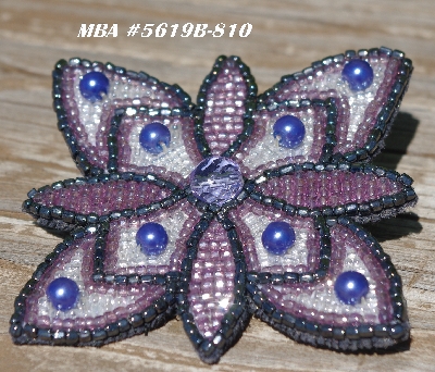 MBA #5619B-810  "Lavender & Clear Luster"