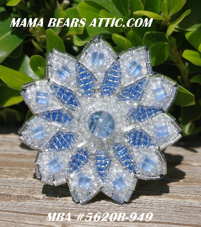 MBA #5620B-949  "Light Blue & Clear Luster"