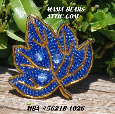 MBA #5621B-1026  "Metallic Blue & Gold"