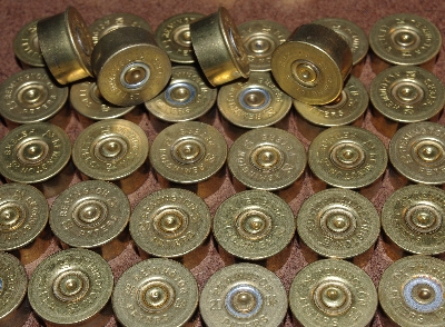 MBA #5623-1257  "1990's (50) Remington Peters Brass 20 Gauge Head Stamps"