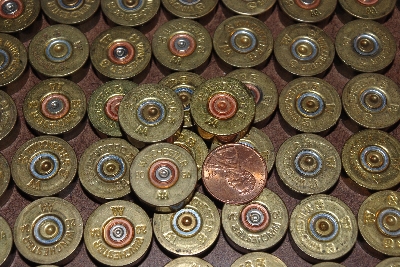 MBA #5623-1265  "1990's (75) Winchester 20 Gauge Brass Head Stamps"