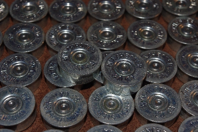 MBA #5623-1292  "1990's Winchester Silver (42) Count 20 Gauge Head Stamps"