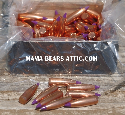 MBA #5624-1402   "Vintage Nosler 100 Solid Base Boat Tail 6MM/70 Gr Ballistic Tip #39532"