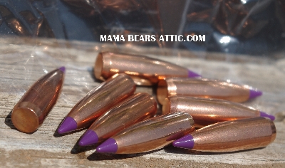 MBA #5624-1402   "Vintage Nosler 100 Solid Base Boat Tail 6MM/70 Gr Ballistic Tip #39532"