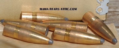MBA #5624-1412   "Vintage 50 Nosler Partition Bullets Cal. 30 Wt. 150 Spitzer Soft Point Grooved For Seating in 300 Win. Mag Cases"