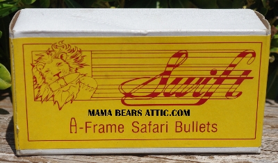 MBA #5624-1479   "1990's Swift A-Frame Safari Bullets (50) ,375 Cal 300 Gr. Semi Spitzer Soft Point"