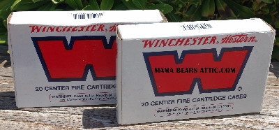 MBA #5625-1570   "1990's  Set Of  2 Boxes Of  243 Winchester 20 Un-Primed Cartridge Cases #U243"