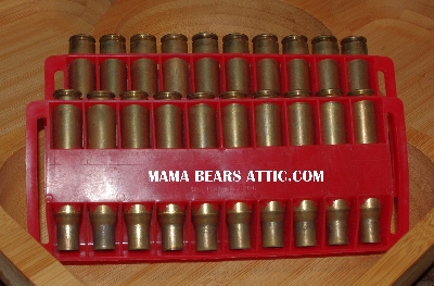 MBA #5625E-1642  "1990's Federal Cartridge Co. Set Of (20) 30-06 Brass Spent Shell Casings"