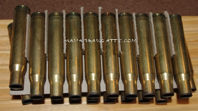 MBA #5625L-1713  "1990's Winchester Springfield Set Of (20) Brass 30-06 Spent Shell Casings"
