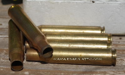MBA #5625Q-1763  "1990's Remington-Peters Set Of (2) Brass 30-06 Spent Shell Casings"