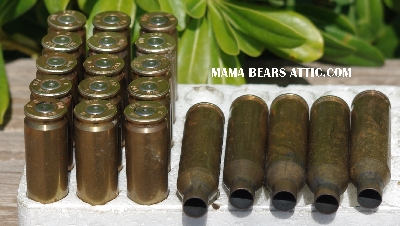 MBA #5625T-1775  "1990's Federal Cartridge Co. Set Of (20) Brass .243 Cal Spent Shell Casings"