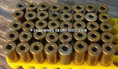 MBA #5626B-1820  "1980's Rem-UmMC 38 SPL Set Of (40) Brass Spent Shell Casings" 