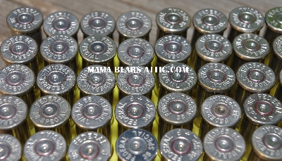 MBA #5626B-1833  "1990's  Federal 38 Special Set Of (40) Nickel Spent Shell Casings"
