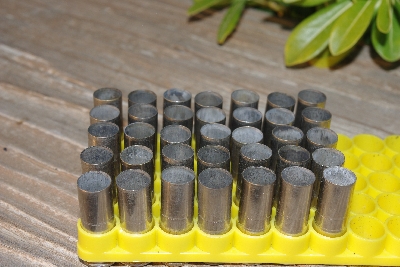 MBA #5626B-1850  "1990's Western 38 Special Nickel Set Of (35) Spent Shell Casings"