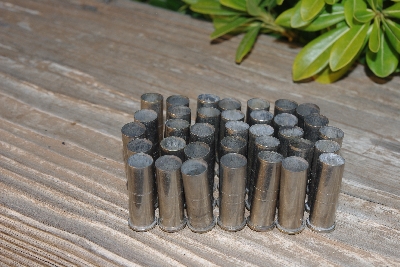 MBA #5626B-1850  "1990's Western 38 Special Nickel Set Of (35) Spent Shell Casings"