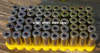 MBA #5626B-1801  "1990's Western 38 Special Nickel Set Of (50) Spent Shell Casings"