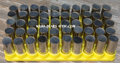 MBA #5626B-1801  "1990's Western 38 Special Nickel Set Of (50) Spent Shell Casings"