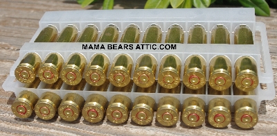 MBA #5626b-1935  "1990's Set Of (20) FC  25-06 Rem Brass Spent Shell Casings"