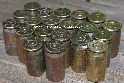 MBA #5727B-2038  "Vintage .45 Cal 1969 Set Of (20) Brass WCC 69 Spent Shell Casings"