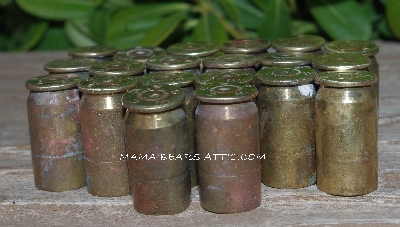 MBA #5727B-2038  "Vintage .45 Cal 1969 Set Of (20) Brass WCC 69 Spent Shell Casings"