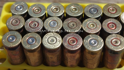 MBA #5627B-2048  "Vintage .45 Cal 1963 Set Of (20) WCC 63 Brass Spent Shell Casings"