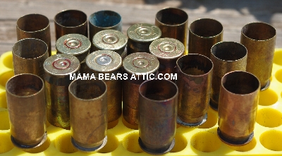 MBA #5627B-2048  "Vintage .45 Cal 1963 Set Of (20) WCC 63 Brass Spent Shell Casings"