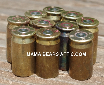 MBA #5627B-2161 "Vintage 1965 Remington Arms Set Of (10) .45 Cal Brass Spent Shell Casings"