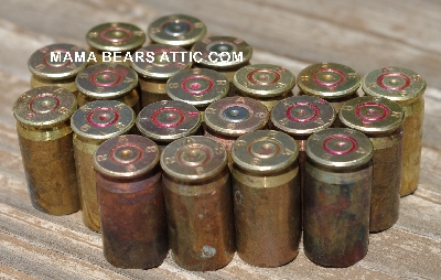MBA #5627B-2169  "Vintage 1968 Remington Arms Set Of (20) RA 68 Brass Spent Shell Casings"