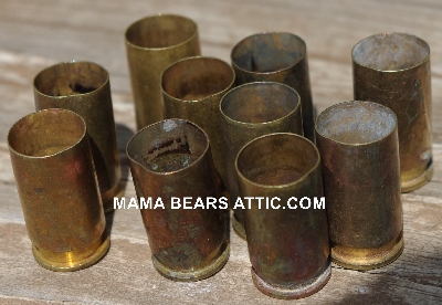 MBA #5627B-2183  "Vintage 1963 Set Of (10) FC 63 Match Brass Spent Cartridge Cases"