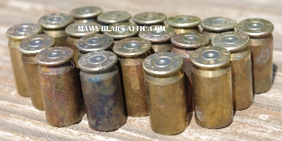 MBA #5627B-2194  "Vintage Set Of  (20) Remington-Peters 45-Auto  Brass Spent Shell Casings"