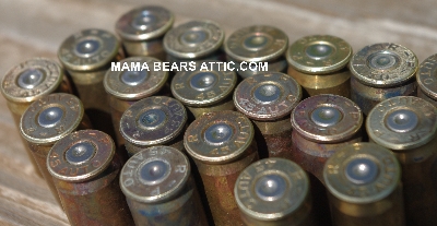 MBA #5627B-2194  "Vintage Set Of  (20) Remington-Peters 45-Auto  Brass Spent Shell Casings"