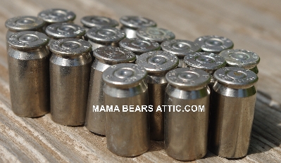 MBA #5627B-2203  "1980's Set Of (20) Remington-Peters 45 Auto Nickel Spent Shell Casings"
