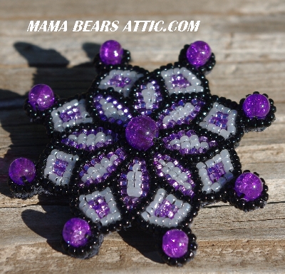 MBA #5628B-2421  "Black & Bright Purple"