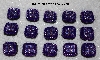 MBA #5656A-4734  "Metallic Grape & Violet"  Set Of 15