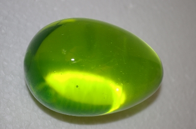 +MBA #11-221  Large Green Glass Egg