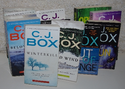 MBA #5757-5297   " Set Of 22  Books" In C.J. Box Joe Picket Series"