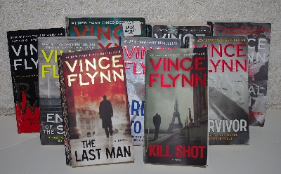 MBA #5757-5307   "Set Of "20" Mitch Rapp Books" By Author Vince Flynn & Kyle Mills