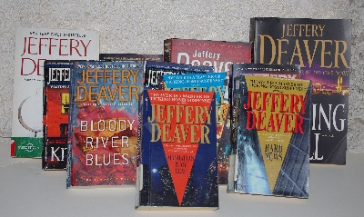 MBA #5757-3520   "Set Of 11 Jeffery Deaver Series Books"