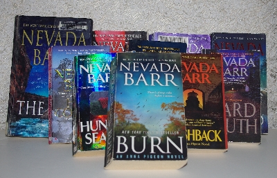 MBA #5757-3527   "Set Of (19)  Anna Pigeon Series Books" By Nevada Barr