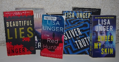 MBA #5757B-5402- "Set Of 7 Lisa Unger Paperback Books"