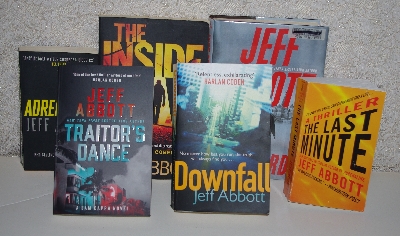 MBA #5757B-5431  "Set Of 6 Sam Capra Series Books" By Author Jeffery Abbott