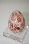 +MBA #11-282  "Mexican Fire Opal Matrix Egg"