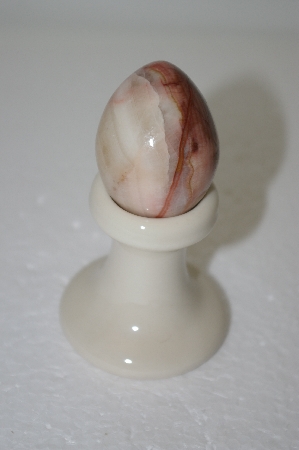 +MBA #12-846  1980's Bone China Pedestal Egg Holder