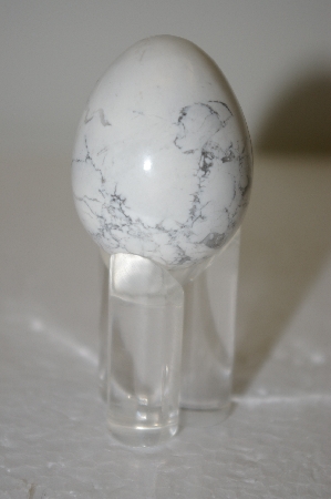 +MBA #12-244  1990's Clear Acrylic Pedestal Egg Stand