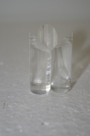 +MBA #12-244A  1990'S  Clear Acrylic Pedestal Egg Stand