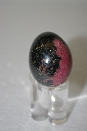+MBA #12-219  Rhodenite Hand Cut & Polished Gemstone Egg