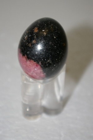 +MBA #12-219  Rhodenite Hand Cut & Polished Gemstone Egg