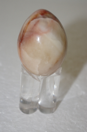+MBA #12-239  Onyx Hand Cut & Polished Gemstone Egg
