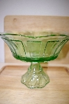+MBA #14-292A       "2003 Large Antique Green Compote"