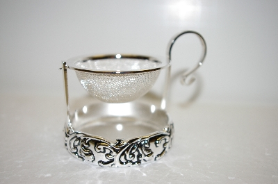 +MBA #14-155A  "1999 A Special Place Silver Plated Tea Bag Holder
